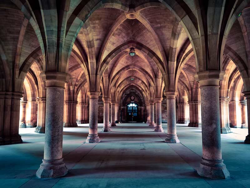 inside glasgow university